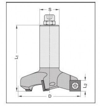 SPOILBOARD/FLY CUTTERS - Series 6246
FOURCUT