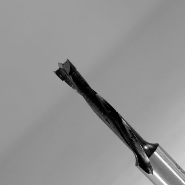 Carbide tipped Brad Point Bit for Dowel Holes